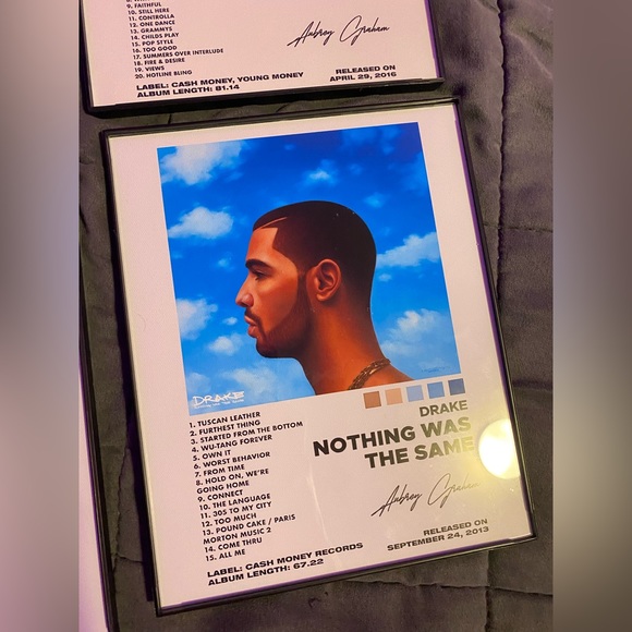 Drake Album cover Posters with frame. - Picture 5 of 8